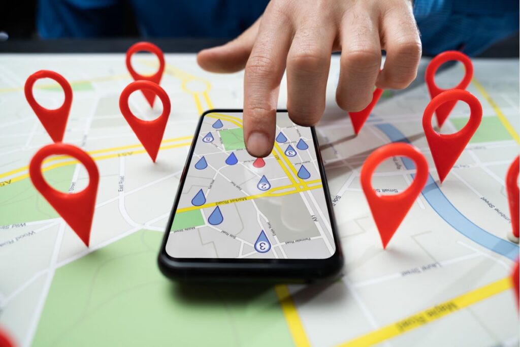 aparecer en google maps