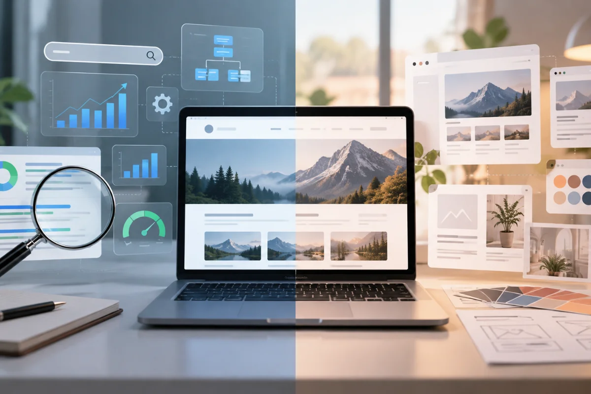 SEO o rediseñar web WordPress